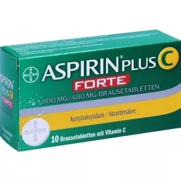 ASPIRIN plus C forte 800 mg/480 mg poreilevat tabletit, 10 kpl