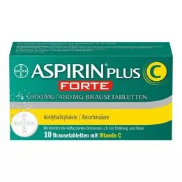 ASPIRIN plus C forte 800 mg/480 mg poreilevat tabletit, 10 kpl
