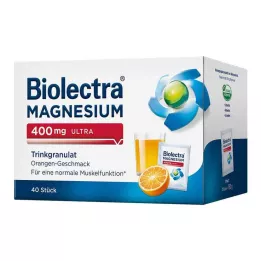 BIOLECTRA Magnesium 400 mg ultra Trinkgran.Orange, 40 kpl