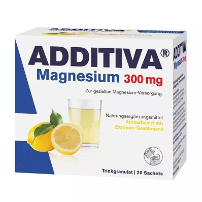 ADDITIVA Magnesium 300 mg N annospussit, 20 kpl ADDITIVA Magnesium 300 mg N annospussit, 20 kpl