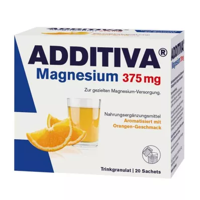 Additiva Magnesium 375 mg Rakeet Oranssi, 20 kpl