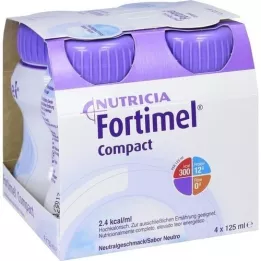 FORTIMEL Compact 2.4 neutraali, 4X125 ml