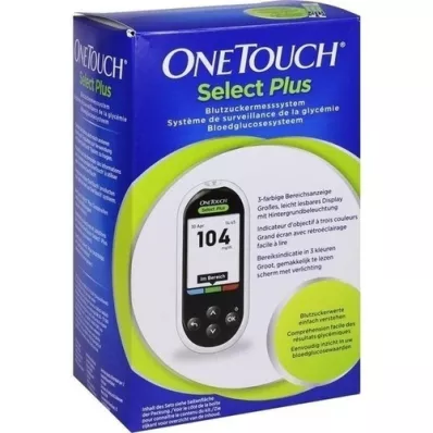 ONE TOUCH Select Plus verensokerin seurantajärjestelmä mg/dl, 1 kpl, 1 kpl