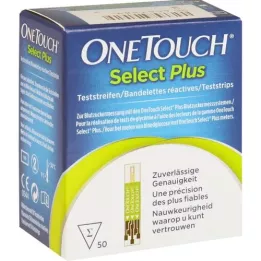 ONE TOUCH Select Plus -verensokeritestiliuskat, 50 kpl