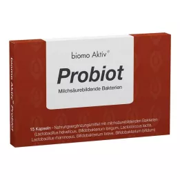 BIOMO Aktiiviset Probiootti-kapselit, 15 kapselia
