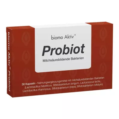 BIOMO Aktiiviset probioottikapselit, 30 kapselia