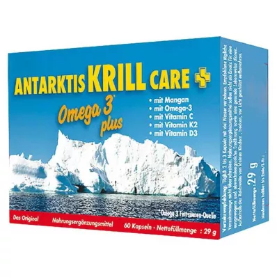 Antarctica Krill Care -kapselit, 60 kpl