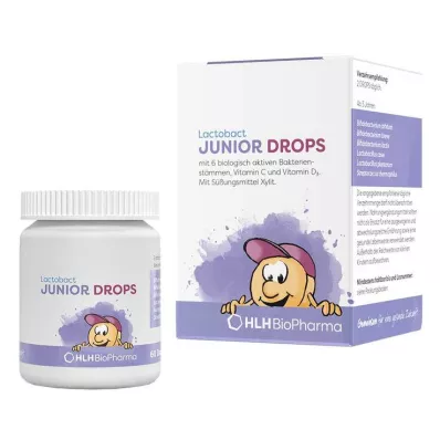 LACTOBACT Junior Drops -pastillit, 60 kpl LACTOBACT Junior Drops -pastillit, 60 kpl