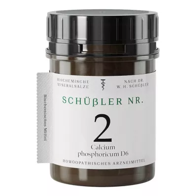 Schüssler No.2 Calcium phosphoricum D 6 tablettia, 400 kpl