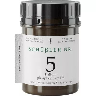 SCHÜSSLER No.5 Kalium phosphoricum D 6 tablettia, 400 kpl