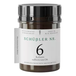 Schüssler No.6 Kalium sulfuricum D 6 tablettia, 1000 kpl