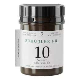 Schüssler No. 10 Sodium sulfuricum D 6 tablettia, 1000 kpl