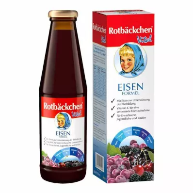 Rotbäckchen Vital Iron Formula -mehu, 450 ml Rotbäckchen Vital Iron Formula -mehu, 450 ml