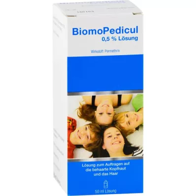 BIOMOPEDICUL 0,5 % liuos, 50 ml