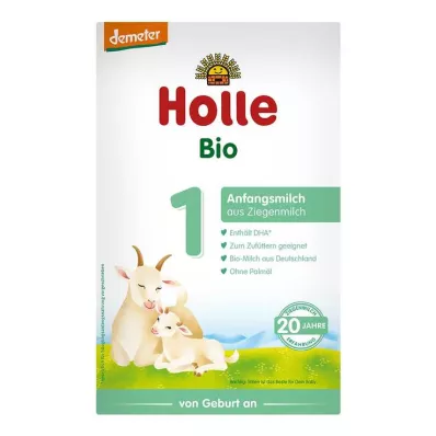 Holle Organic Initial Milk 1 perustuu vuohenmaitoon, 400 g