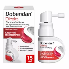 DOBENDAN Suora flurbiprofeenisuihke 8,75 mg/dos.mouth, 15 ml