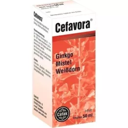 CEFAVORA Suun kautta annettavat tipat, 50 ml