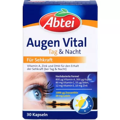 ABTEI Eyes Vital Day &amp; Night Kapselit, 30 kpl