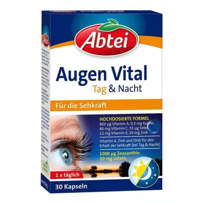 ABTEI Eyes Vital Day &amp; Night Kapselit, 30 kpl