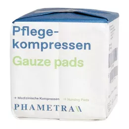 Hoitopakkaus fleeceä 10x10 cm ei-steriili 4-kertainen, 100 kpl