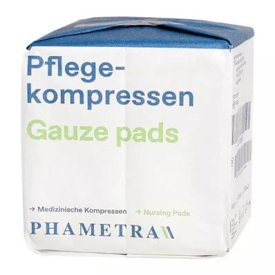 Hoitopakkaus fleeceä 10x10 cm ei-steriili 4-kertainen, 100 kpl