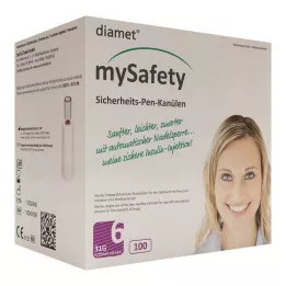 DIAMET mySafety-turvakynä Kan.31 G 0.25x6 mm, 100 kpl