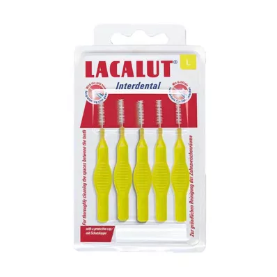 LACALUT Interdental L-harja, halkaisija 4,0 mm, 5 kpl