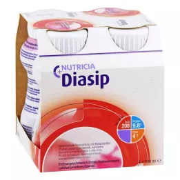 Diasip mansikkamaku (4x200 ml)