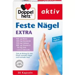 DOPPELHERZ Firm Nails Extra kapselit, 30 kpl