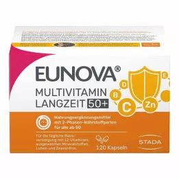 EUNOVA Pitkäaikainen 50+ kapseli, 120 kpl