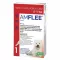 AMFLEE 67 mg pistemäinen liuos pienille koirille 2-10 kg, 3 kpl
