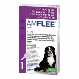 AMFLEE 402 mg pistemäinen liuos erittäin suurille koirille 40-60 kg, 3 kpl