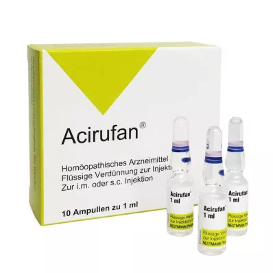 ACIRUFAN Ampullit, 10 kpl ACIRUFAN Ampullit, 10 kpl