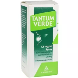 TANTUM VERDE 1,5 mg/ml suihke suuontelossa käytettäväksi, 30 ml