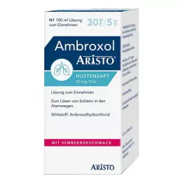 AMBROXOL Aristo yskänsiirappi 30 mg/5 ml Oraaliliuos, 100 ml