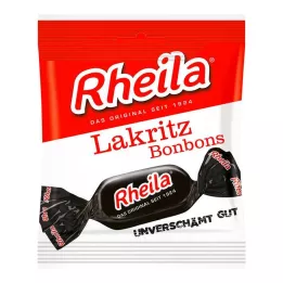 RHEILA Lakritsimakeiset sokerin kanssa, 50 g