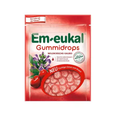 EM-EUKAL Villi kirsikka-salvia sokeripisarat, 90 g