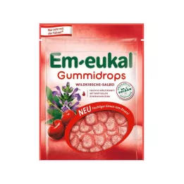 EM-EUKAL Villi kirsikka-salvia sokeripisarat, 90 g