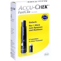 ACCU-CHEK FastClix lansetin malli II, 1 kpl, 1 kpl