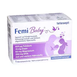 TETESEPT Femi Baby kalvopäällysteiset tabletit+pehmeät kapselit, 2X30 kpl