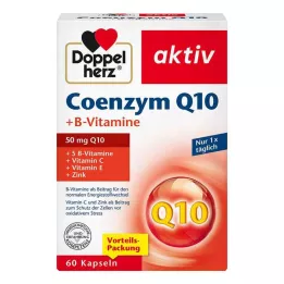 DOPPELHERZ Koentsyymi Q10+B-vitamiinikapselit, 60 kapselia, 60 kapselia