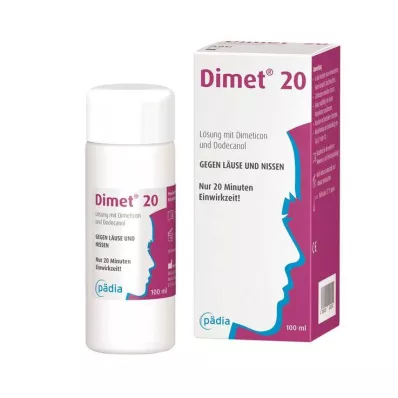 DIMET 20 liuosta, 100 ml