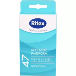 RITEX 47 kondomia, 8 kpl