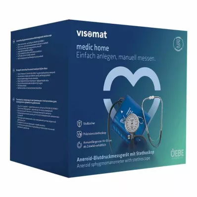 VISOMAT medic home M 22-32cm Steth.Blutdr.Messg., 1 kpl VISOMAT medic home M 22-32cm Steth.Blutdr.Messg., 1 kpl
