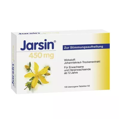 JARSIN 450 mg kalvopäällysteiset tabletit, 100 kpl
