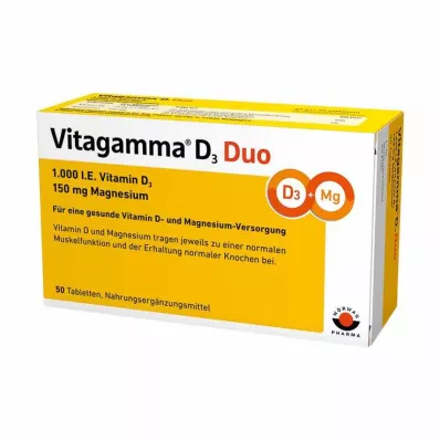 Vitagamma D3 Duo tabletit, 50 kpl