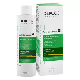 VICHY DERCOS Hilsettä ehkäisevä shampoo kuivalle päänahalle, 200 ml