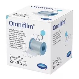OMNIFILM Kiinnityskipsi folio 5 cmx5 m, 1 kpl