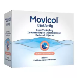 MOVICOL juomavalmis 25 ml:n annospussillinen oraaliliuosta, 30 kpl