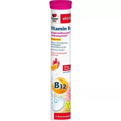 DOPPELHERZ B12-vitamiiniporeet, 15 kpl